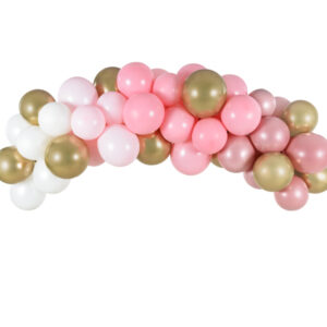 White, Metallic Eco Balloons 30cm
