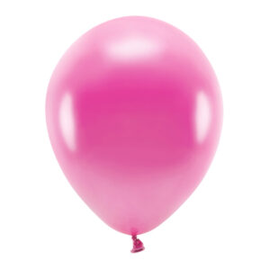 Fuchsia, Metallic Eco Balloons 30cm
