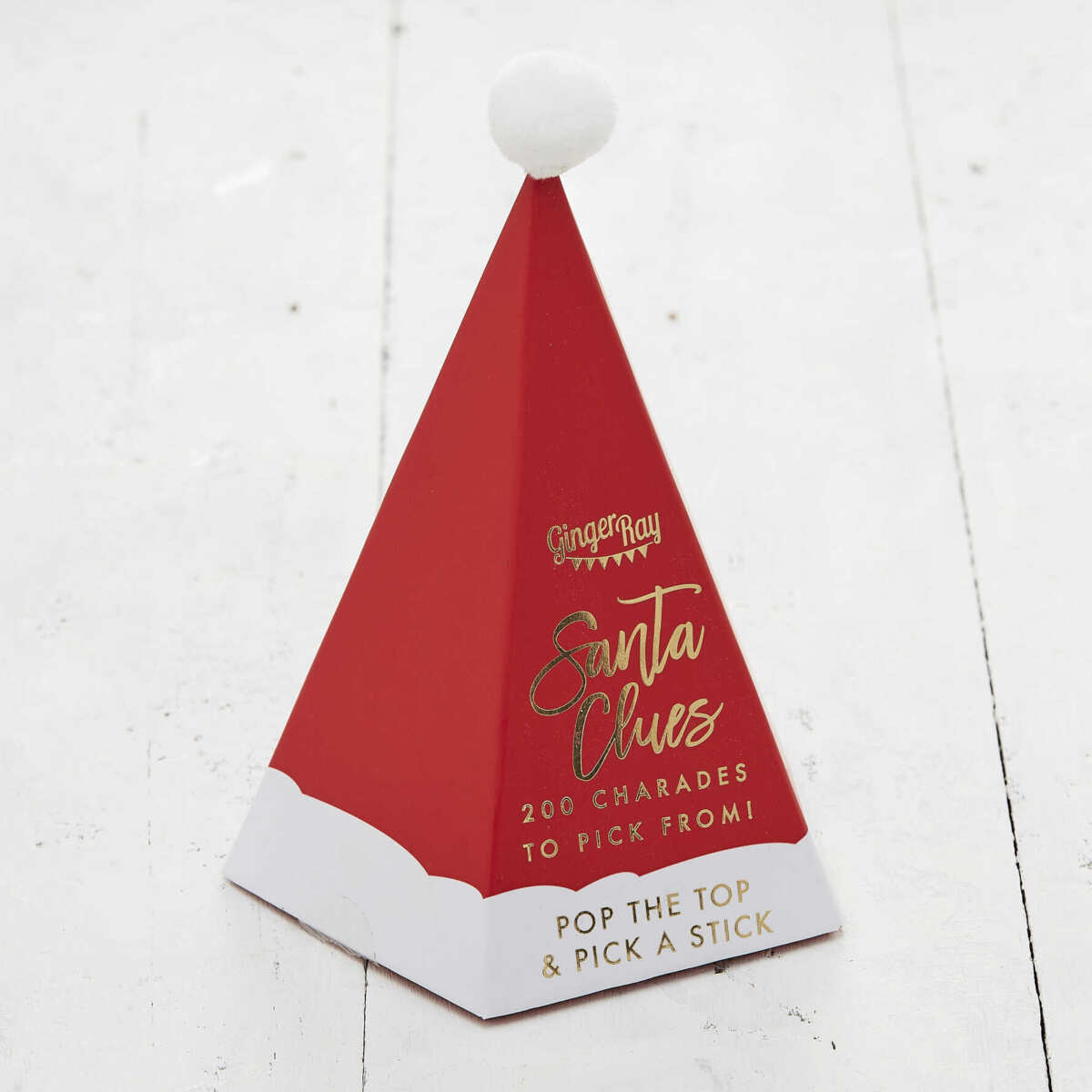 Santa Hat Christmas Charades Family Party Game - Image 2