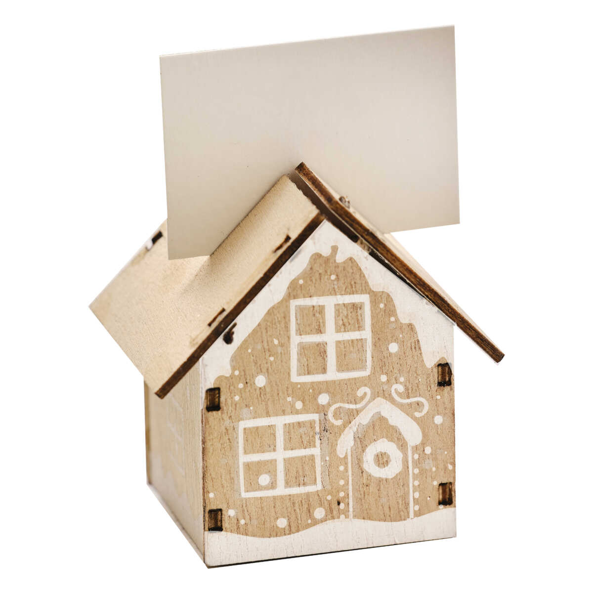Wooden House Place Card Holders - Image 3