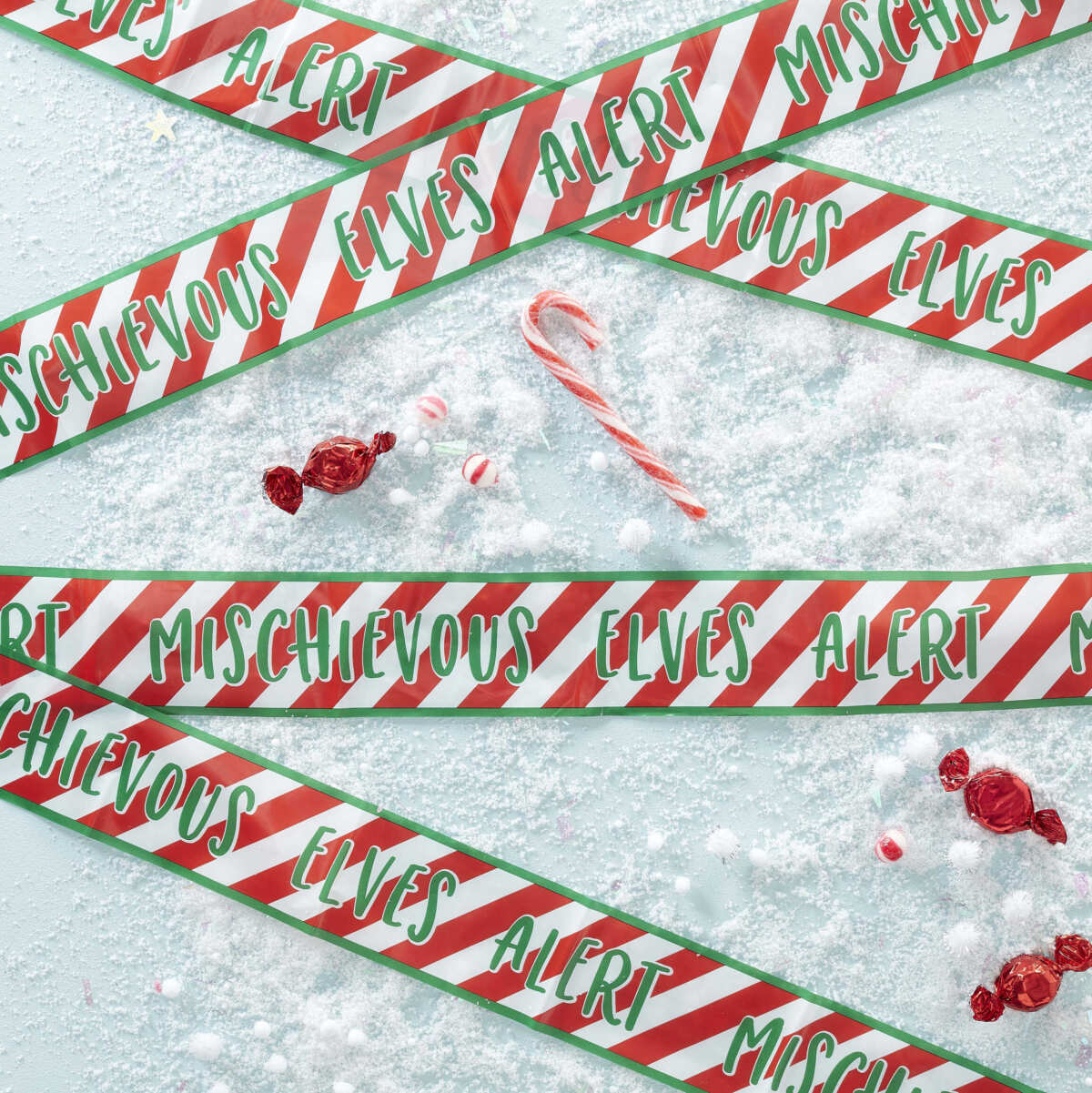 Elf Caution Tape - Novelty Christmas - Image 4