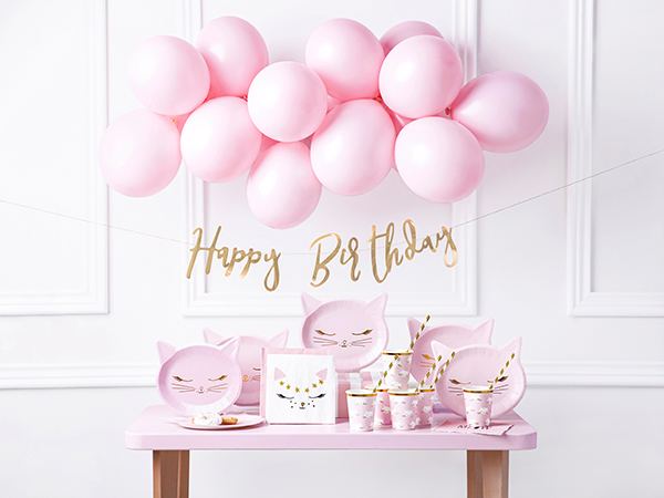 Puuurfect Pink Kitty - Party Decorations Set