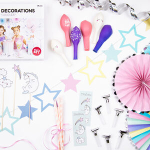 Unicorn Party Decorations Set