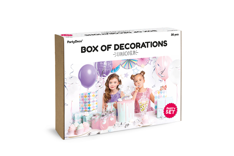 Unicorn Party Decorations Set - Image 3
