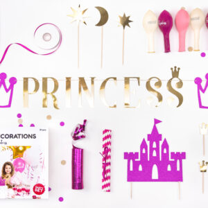 Pretty In Pink Princess Birthday – Party Decorations Set