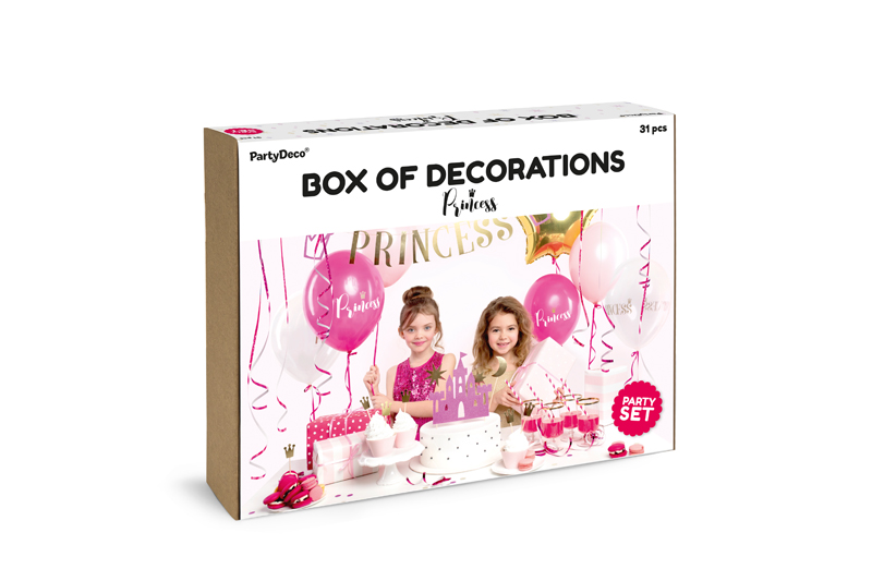 Pretty In Pink Princess Birthday - Party Decorations Set - Image 3