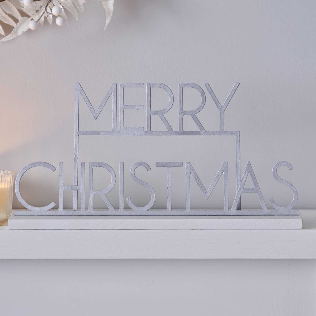 Mantle Decoration Christmas Sign - Image 3