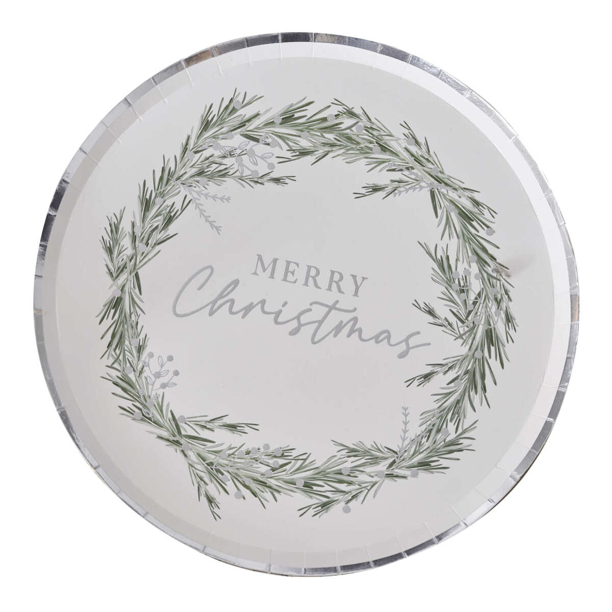 Merry Christmas Paper Plates - Image 2