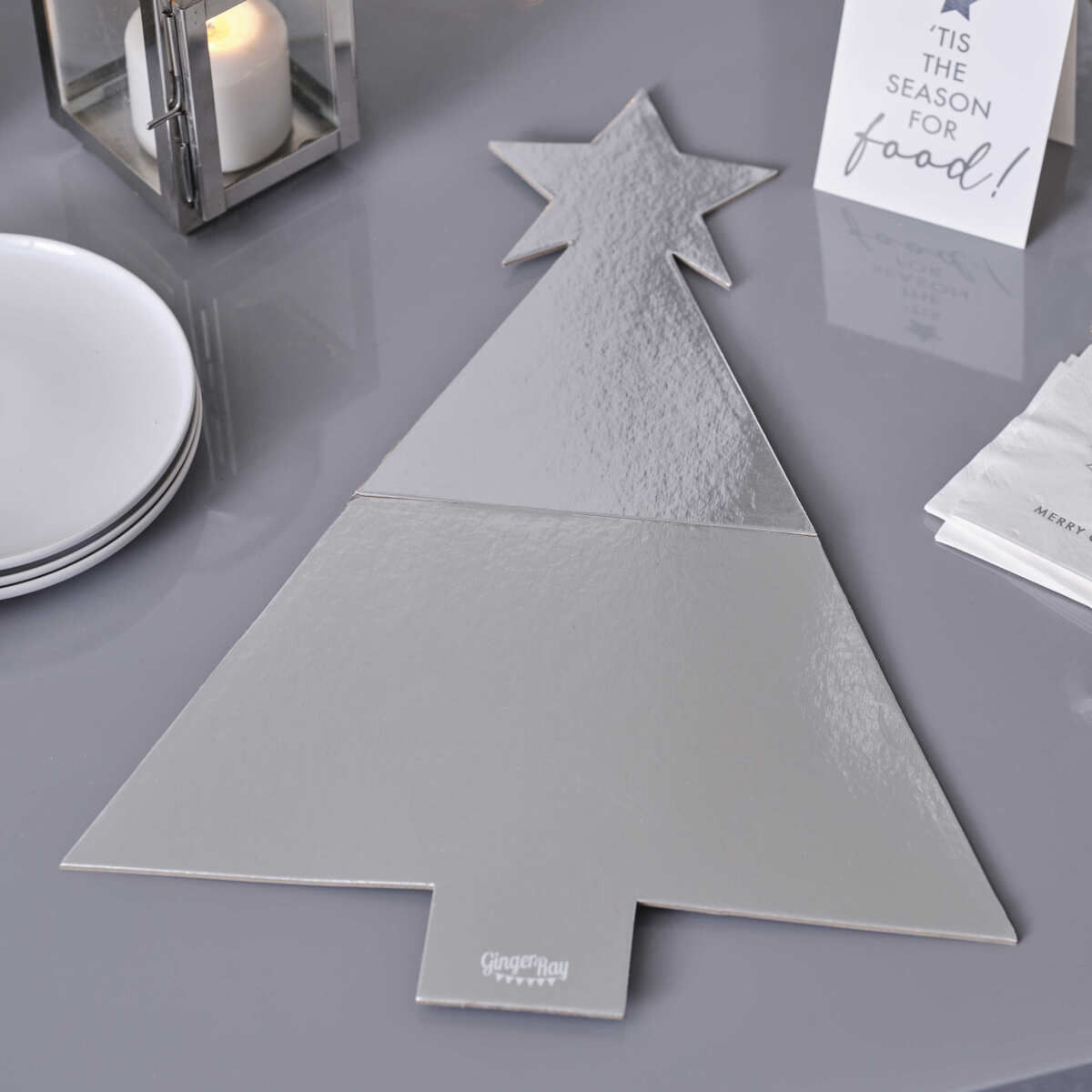 Silver Tree Shaped Grazing Board - Image 2