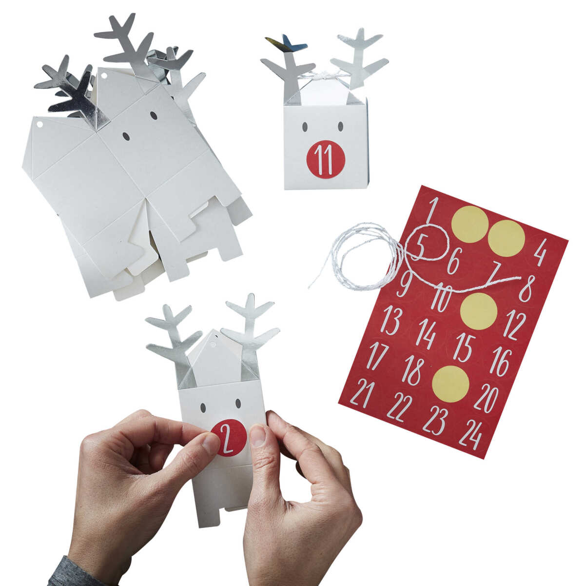 Reindeer Make Your Own Advent Calendar - Image 2