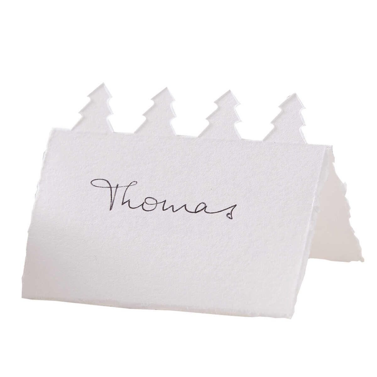 Christmas Cotton Paper Place Cards - Image 2