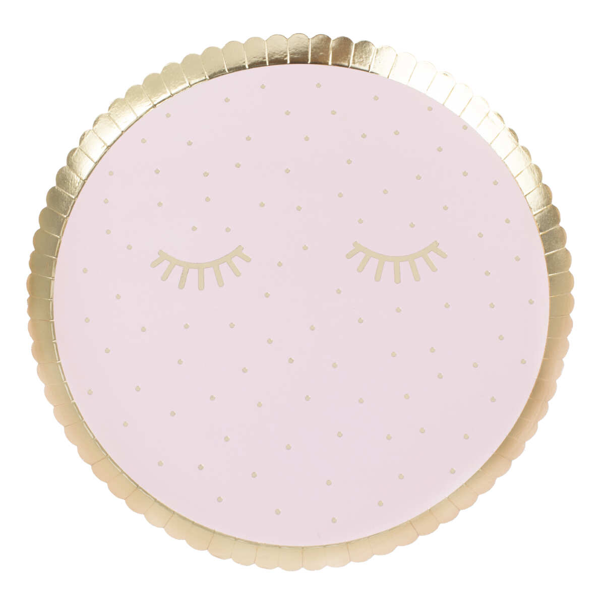 Pink Pamper Party Paper Plates - Image 2