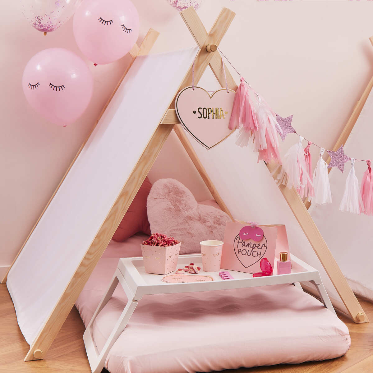 Pink Pamper Party Paper Napkins - Image 3