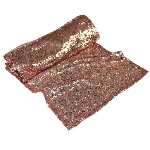 Rose Gold Sequin Table Runner - Image 2