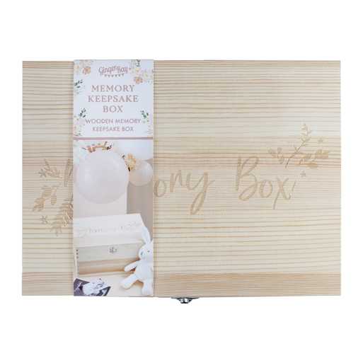 Wooden Baby Memory Keepsake Box - Image 3