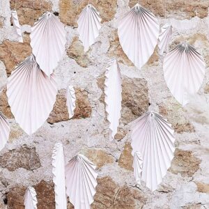 Pink Palm Spear Backdrop