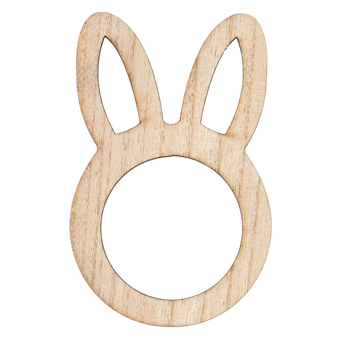 Wooden Bunny Easter Napkin Rings - Image 3