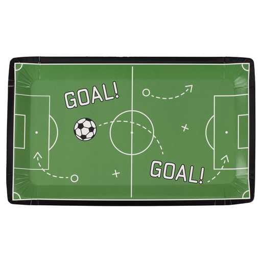 Football Pitch Paper Plates - Image 2