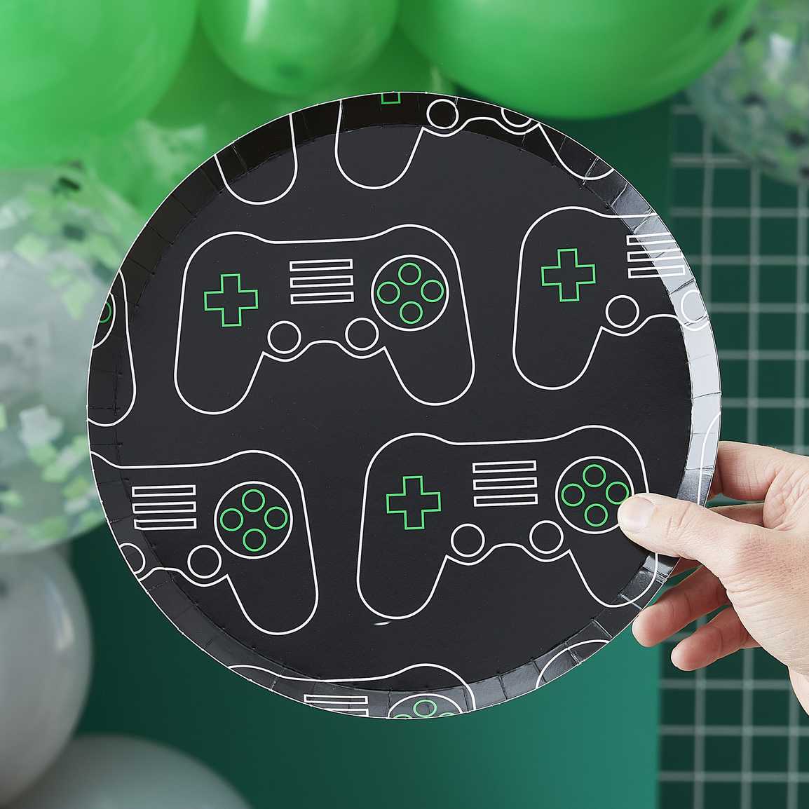 Controller Paper Plates