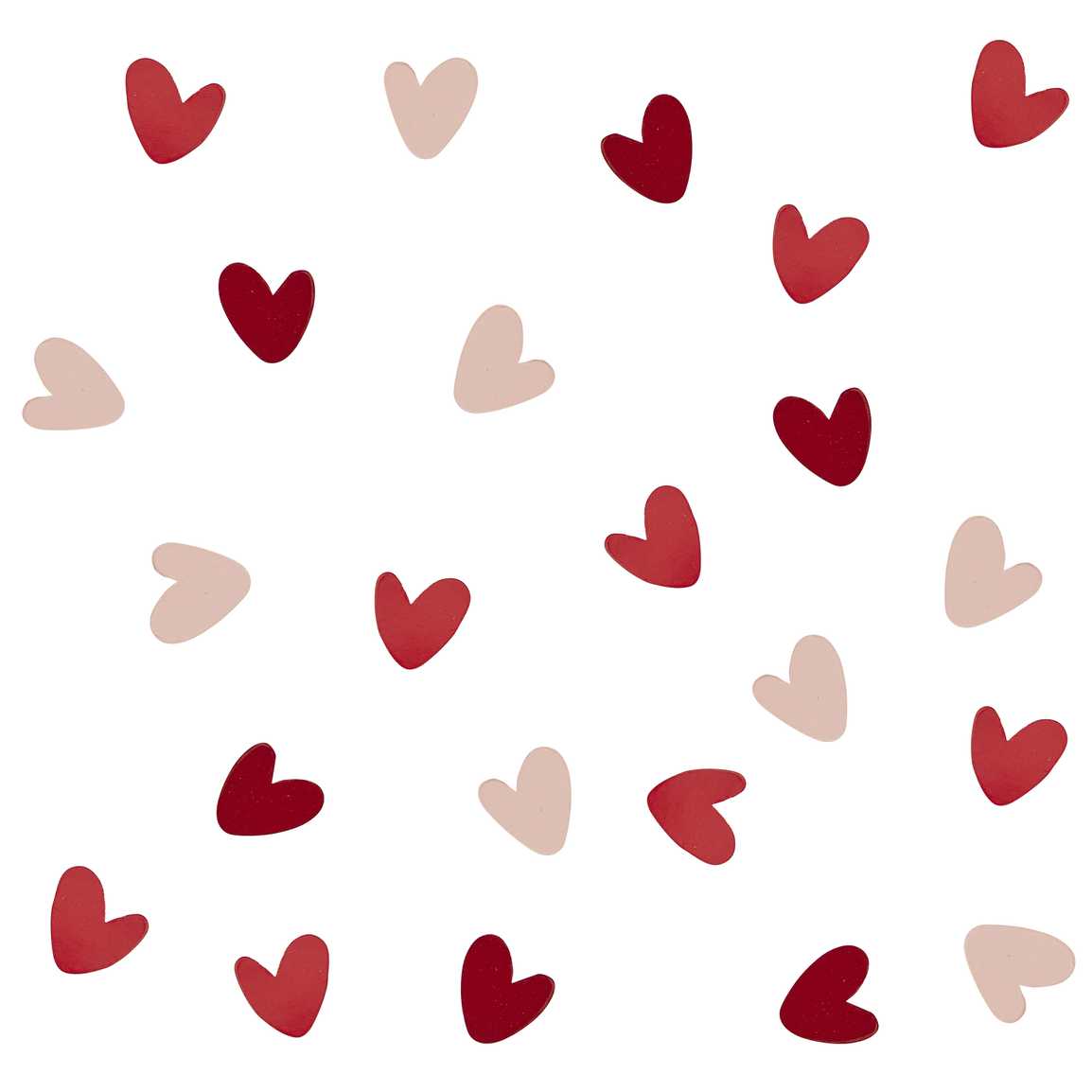 Pink and Red Biodegradable Heart Confetti - Image 3