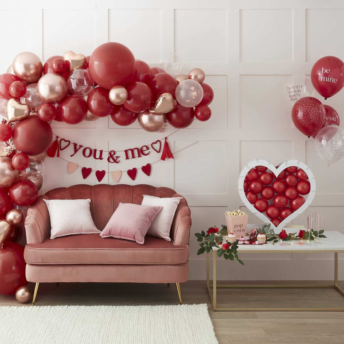 Pink and Red Biodegradable Heart Confetti - Image 4