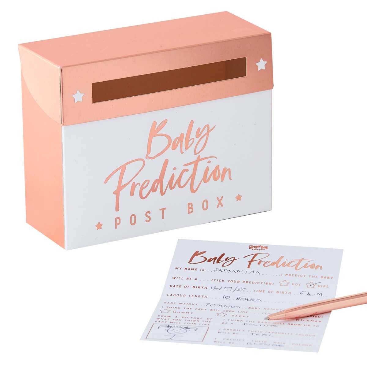 Baby Prediction Baby Shower Game - Image 2
